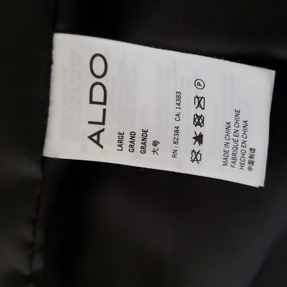 ALDO Faux Fur Vest - Black - Picture 8 of 9